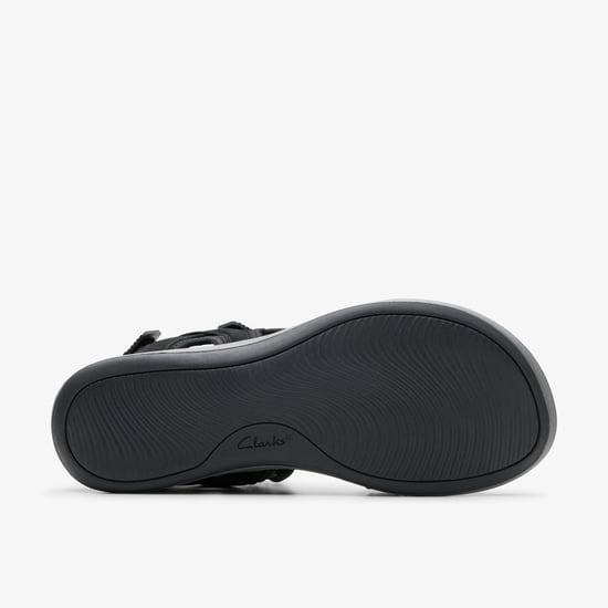 Mira Vrije Zwarte Nubuck Sandalen - Image 3