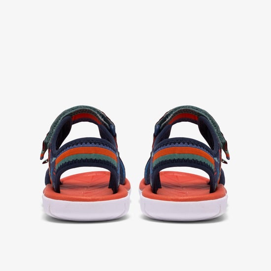 Surfing Tide K Navy Print Sandals - Image 5