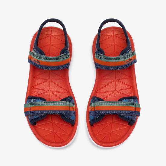 Surfing Tide K Navy Print Sandals - Image 6