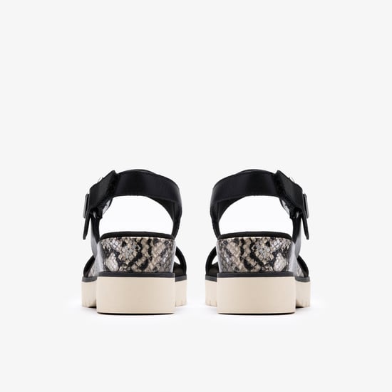 Diaz Rose Black Combi Sandals - Image 5