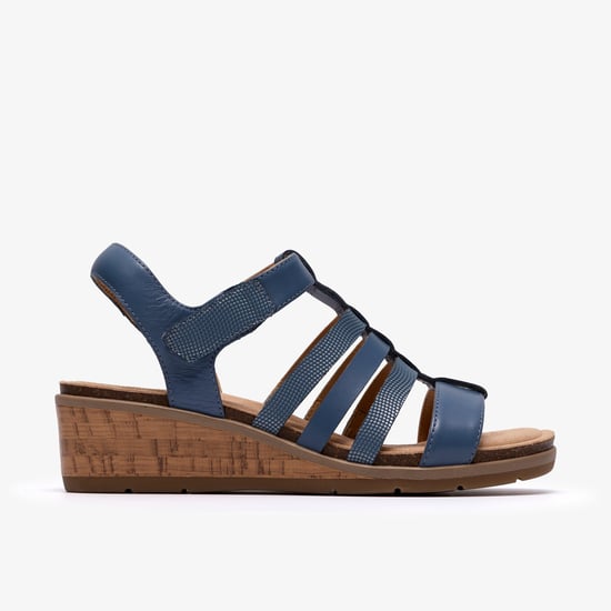Kacha Step Denim Blue Lea Sandals - Image 1