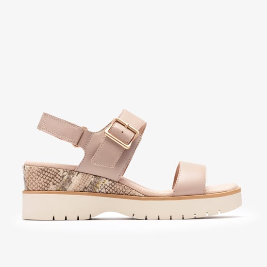 Diaz Rose Sand Combi Sandals - Image 1