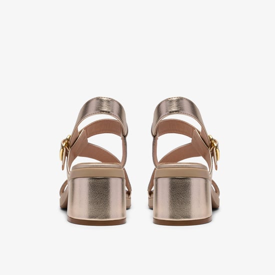 Jaylan Sol Champagne Sandals - Image 5