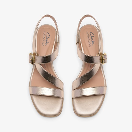 Jaylan Sol Champagne Sandals - Image 6