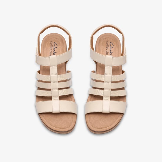 Kacha Step Cream Leather Sandals - Image 6
