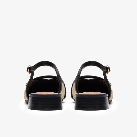 Natalyn Sling Natural Raffia Shoes - Image 5