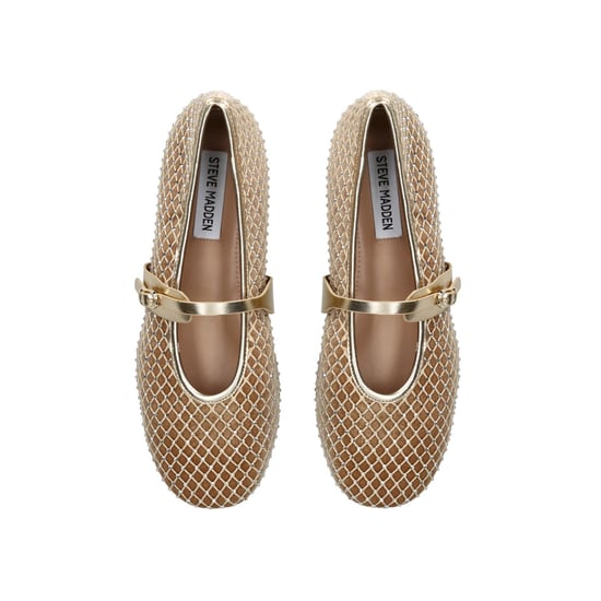Rejoice Gold Ballet Flats - Image 2