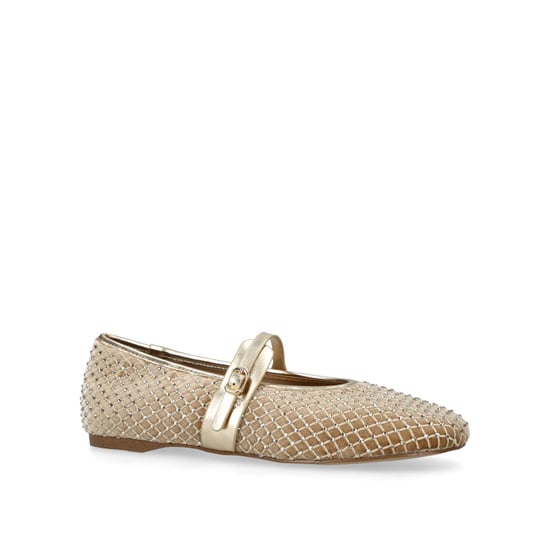Rejoice Gold Ballet Flats - Image 4