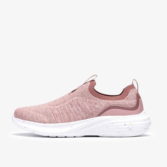 Izza Slip Pink Trainers - Image 2