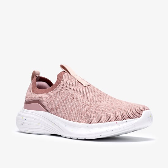 Izza Slip Pink Trainers - Image 4