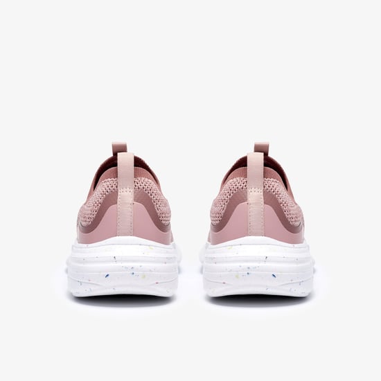 Izza Slip Pink Trainers - Image 5