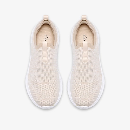 Izza Slip White Trainers - Image 6