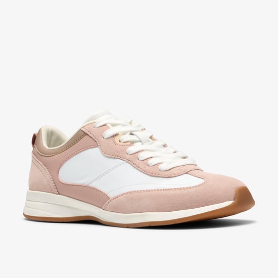 Cloford Lo Pink Combi Trainers - Image 4