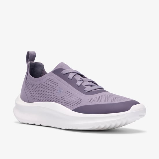 Solevana Ria Purple Grey Trainers - Image 4