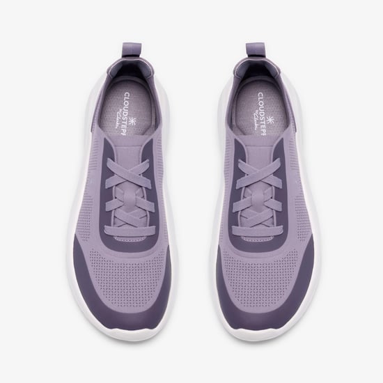 Solevana Ria Purple Grey Trainers - Image 6