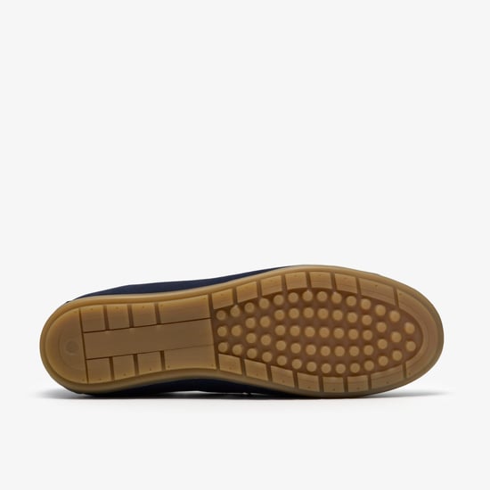 Elliotte Boat Navy Leather Shoes - Image 3
