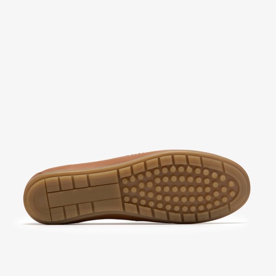 Elliotte Boat Tan Leather Shoes - Image 3