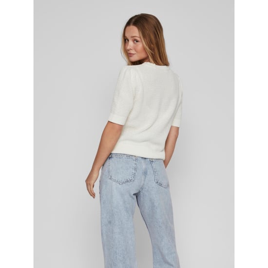 Vila Vidalo o-neck s/s knit top/su noo - Image 3