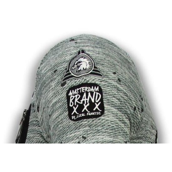 Local Fanatic Longfit asymmetric embroidery t-shirt patches - Image 3