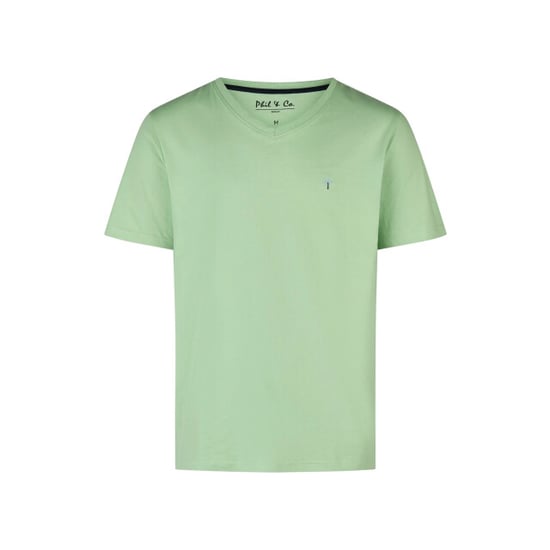 Phil & Co Heren shortama korte pyjama set groen/blauw geruit - Image 2