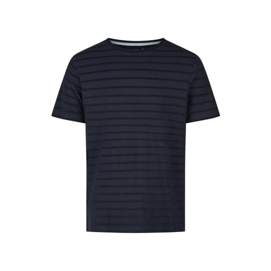 Phil & Co Heren shortama korte pyjama set donkerblauw/grijs gestreept - Image 3