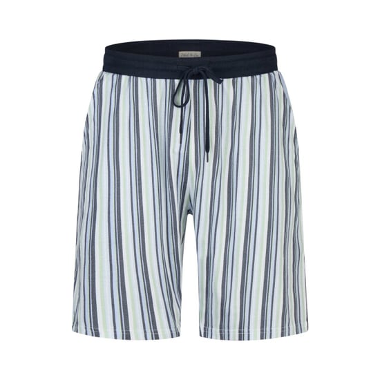 Phil & Co Heren shortama korte pyjama set blauw gestreept - Image 2