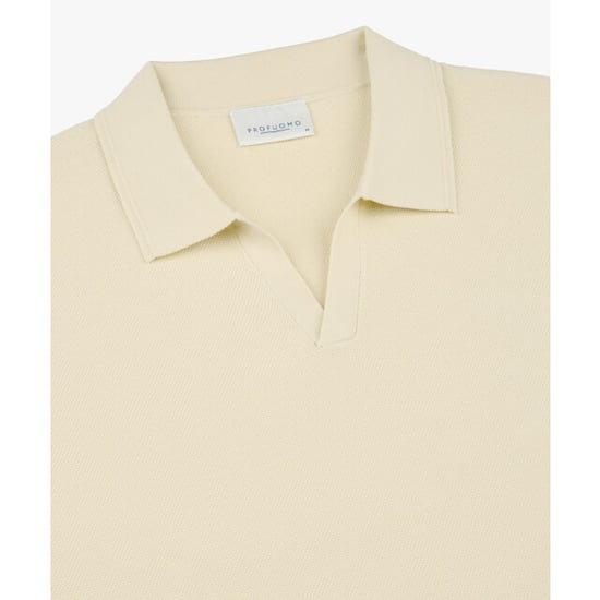 Profuomo polo open collar ppxd10009b e - Image 2