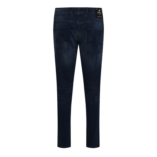Men's Replay Anbass Slim-Fit Jeans in Blue - Image 2