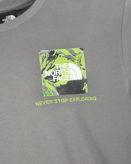 The North Face Men’s Heat Map Short Sleeve T-Shirt Grey - Image 3