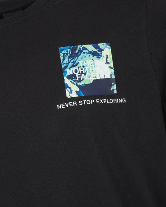 The North Face Men’s Heat Map Short Sleeve T-Shirt Black - Image 3