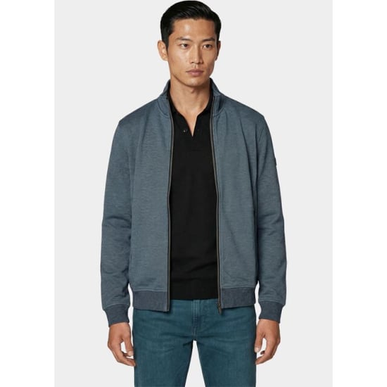 Baileys Sweatvest heren sweat cardigan zip 2-tone 612246/69 - Image 1