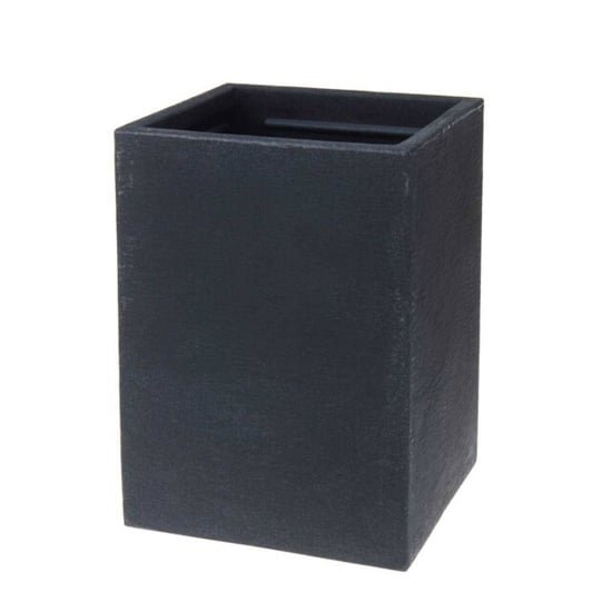 4gardenz Plantenbak stone 30x30x40 cm bloembak binnen en buiten antraciet - Image 1