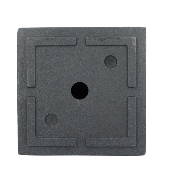 4gardenz Plantenbak stone 30x30x40 cm bloembak binnen en buiten antraciet - Image 2