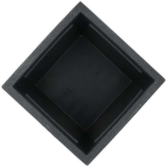 4gardenz Plantenbak stone 30x30x40 cm bloembak binnen en buiten antraciet - Image 6
