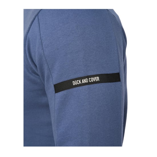 Duck and Cover Heren Stoneham Crew Neck Sweatshirt (Denim Blauw) - Image 3