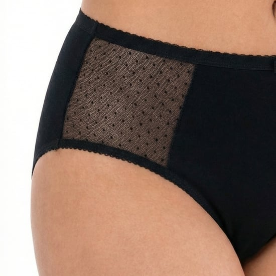 Damernas menstruationsunderkläder boxershorts för medelflöde D0BZ5 - Image 3