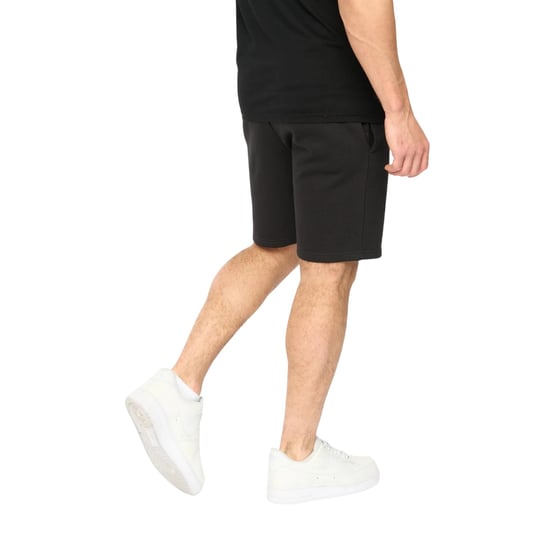 Crosshatch Heren Kensby Shorts (Zwart) - Image 2