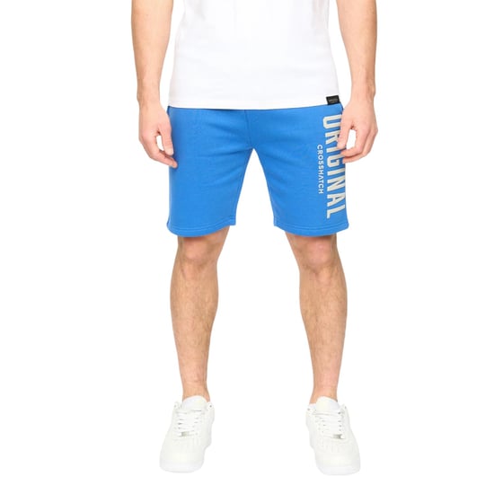 Crosshatch Heren Kensby Shorts (Koningsblauw) - Image 1