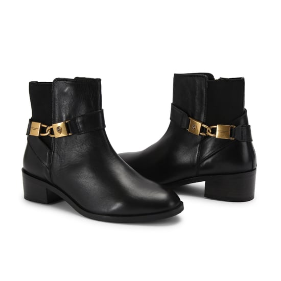 Kurt Geiger London Leather Kingsley Block Heel Boots - Image 4