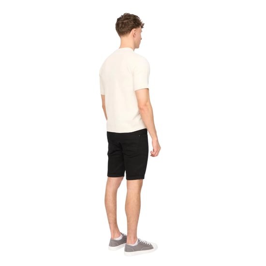 Duck and Cover Mens Marvela Knitted T-Shirt (Light Stone) - Image 2