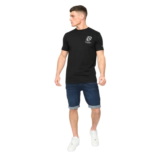 Crosshatch Heren Winchamp T-Shirt (Zwart) - Image 4