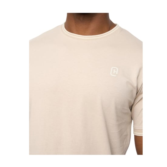Crosshatch Herr Preece T-shirt (Ljus Sten) - Image 3
