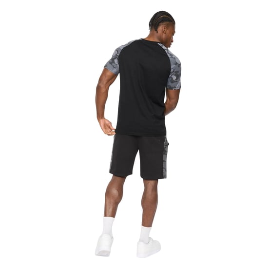 Crosshatch Mannen Branton T-Shirt (Zwart) - Image 2