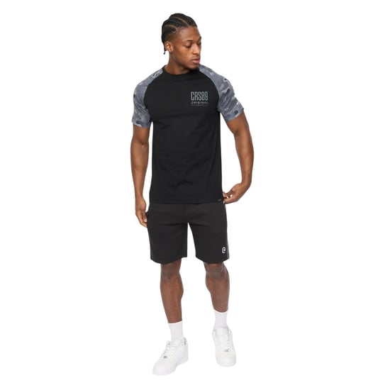 Crosshatch Mannen Branton T-Shirt (Zwart) - Image 4