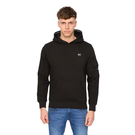 Duck and Cover Heren Wrentham Hoodie (Zwart) - Image 1
