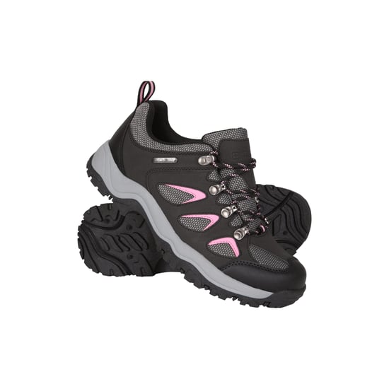 Mountain Warehouse Dames/Dames Adventurer Waterdichte Wandelschoenen (Zwart/Kool) - Image 1