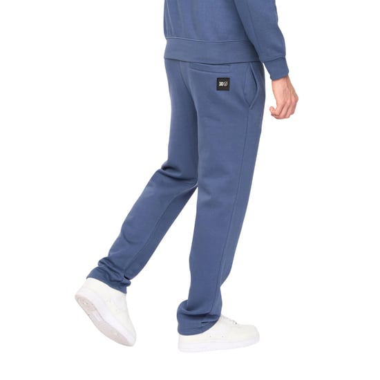 Duck and Cover Mens Rayland Jogging Bottoms (Denim Blue) - Image 2