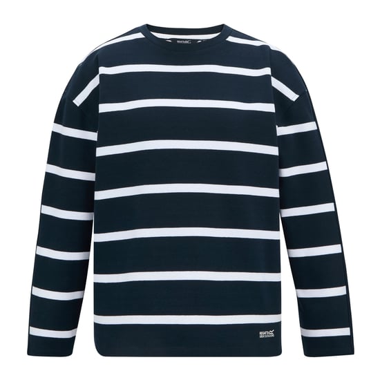 Regatta Dames Avira Sweatshirt (Marineblauw/Wit) - Image 1