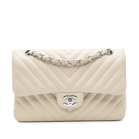 Chanel 19 Chevron Gequilt Schoudertas - Image 1