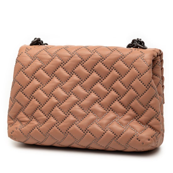 Pre-owned Small Nappa Intrecciato Studded Olimpia Shoulder Bag - Image 2